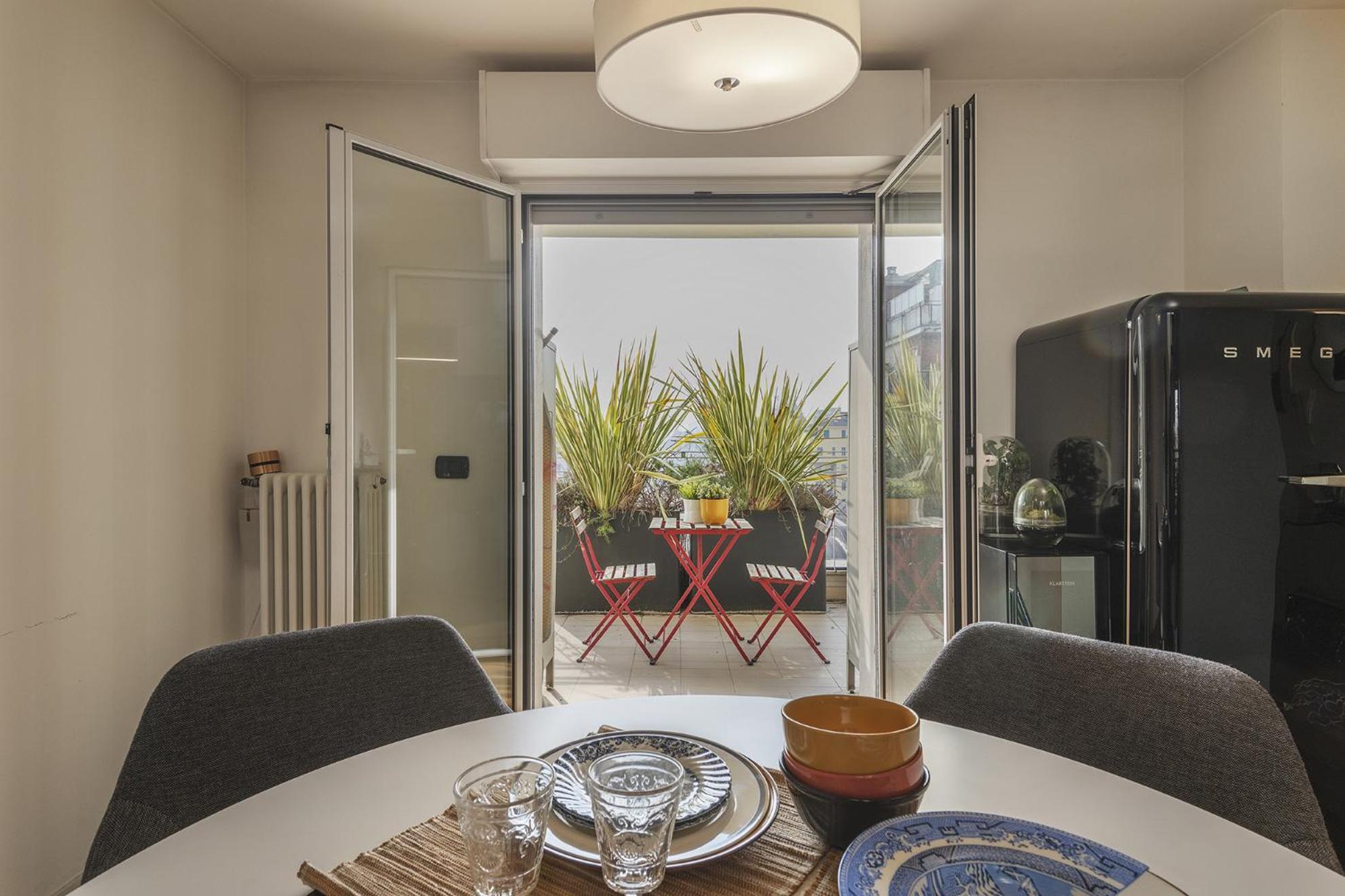 Giresio 41 - Your Penthouse With Rooftop Garden In Milano Navigli - Wifi Luaran gambar