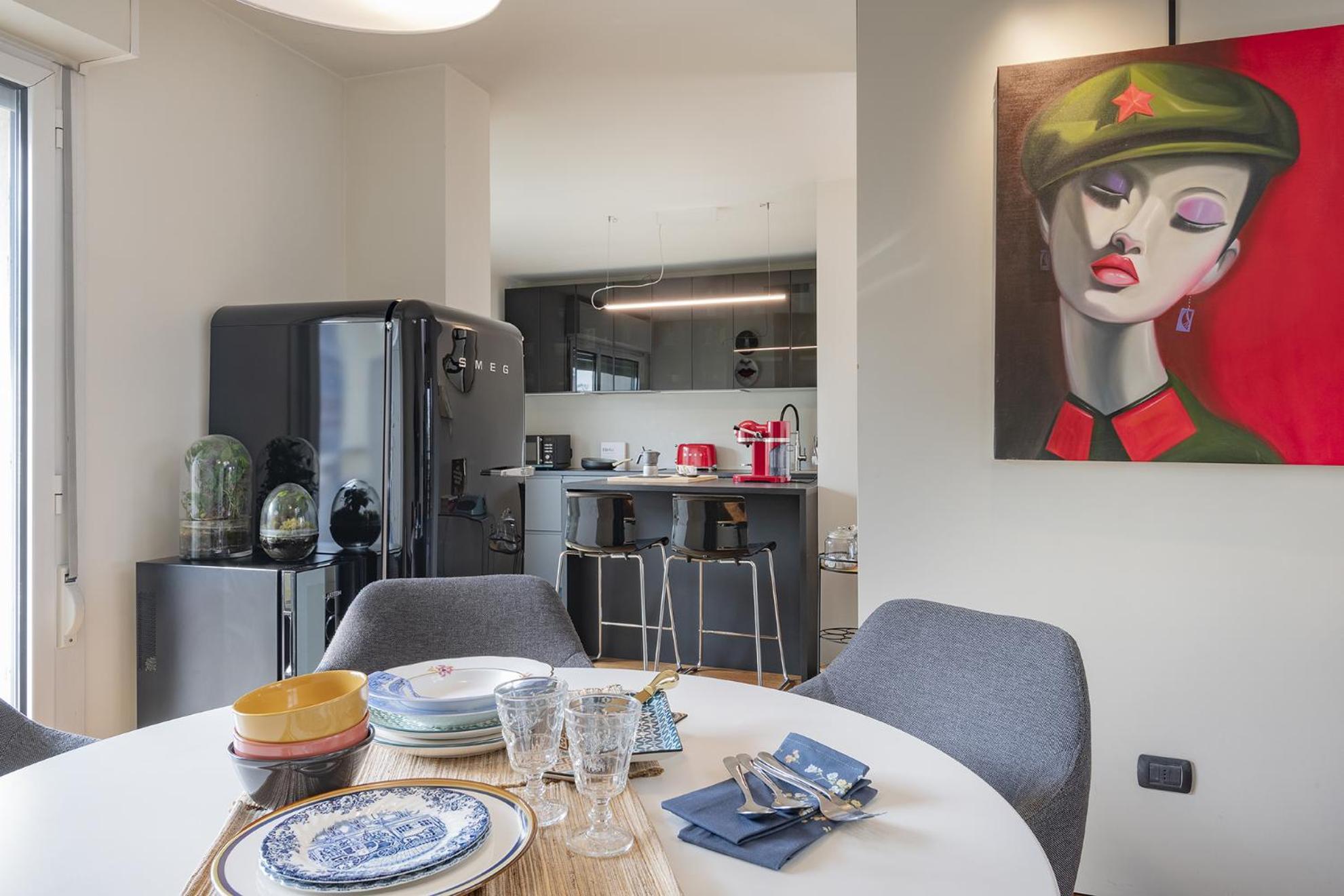 Giresio 41 - Your Penthouse With Rooftop Garden In Milano Navigli - Wifi Luaran gambar