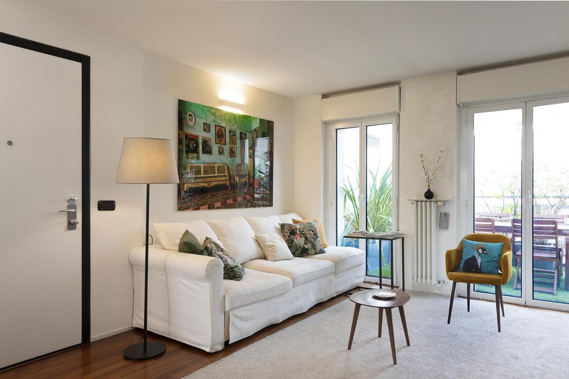 Giresio 41 - Your Penthouse With Rooftop Garden In Milano Navigli - Wifi Luaran gambar